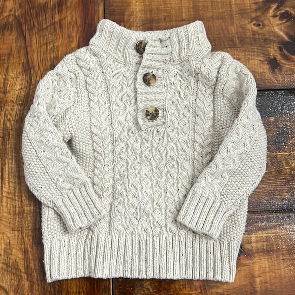 Toddler Boys Cat & Jack Cableknit Sweater 2T